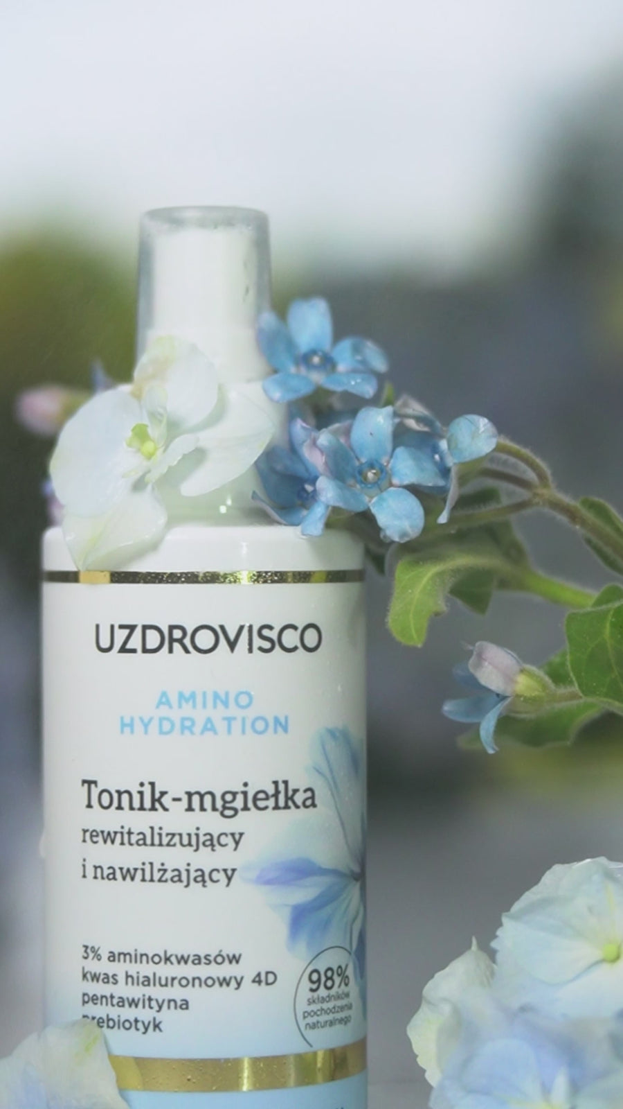 Tonik-mgiełka rewitalizujący i nawilżający
